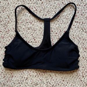 Xhiliration strappy black bikini